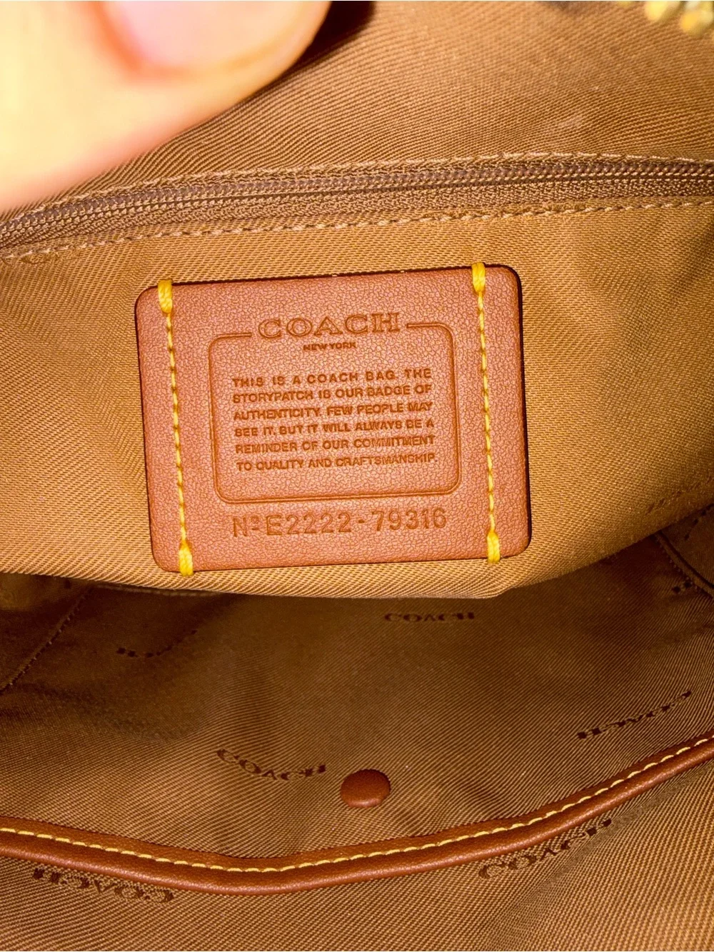 Coach CC229 Elise Satchel Crossbody Bag